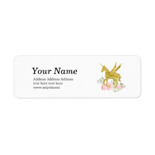 eenhoorn-retouradresstickers etiket