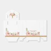 Eenhoorn Roze en Gouden Verjaardagsfeestje Favor B Bedankdoosjes (Uitgevouwen)