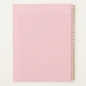 EENHOORN ROZE+GOUD PLANNER (Achterkant)