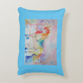 Eenhoorn Roze Meisjes Zoete Dromen Kussen (Achterkant (Verticaal))