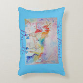 Eenhoorn Roze Meisjes Zoete Dromen Kussen (Voorkant(Verticaal))