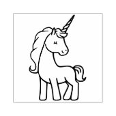 Eenhoorn Rubber Art Stamp voor kinderen Rubberstempel (Afrduk)