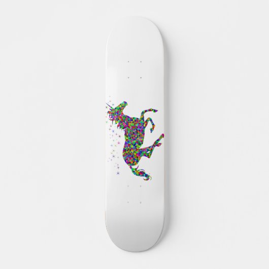 eenhoorn skateboard (Voorkant)