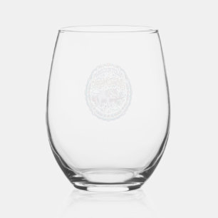 Eenhoorn Slothicorn Langzame Magie Whimsical T-Shi Wijnglas Zonder Voet