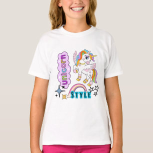 Eenhoorn T-shirt ontwerp