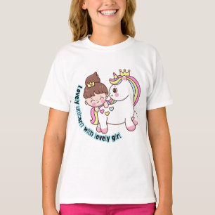 Eenhoorn T-shirt ontwerp