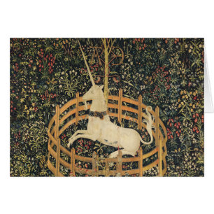 Eenhoorn Tapestries Captivity Middeleeuws Tapestry