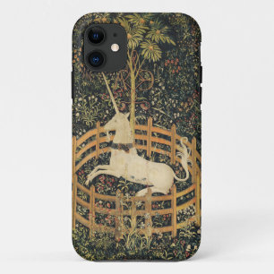 Eenhoorn Tapestries Captivity Middeleeuws Tapestry iPhone 11 Hoesje
