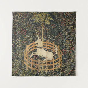 Eenhoorn Tapestries Captivity Middeleeuws Tapestry Wandkleed