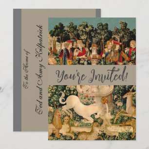 Eenhoorn tapijten gevonden legende mythisch kaart