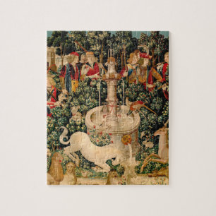 Eenhoorn tapijten gevonden legende mythisch legpuzzel