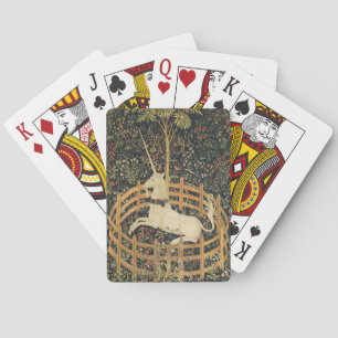 Eenhoorn Tapijten Klassiek Tapijt Pokerkaarten