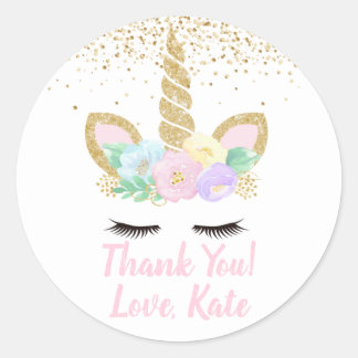 Eenhoorn Verjaardagsfeestje Sticker