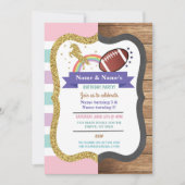 Eenhoorn & Voetbal Feestelijke Verjaardag Jongen M Kaart (Voorkant)