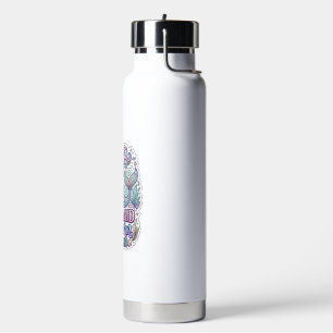 Eenhoorn Zeemeermin Eenhoorn Lagune Grafisch Ontwe Waterfles