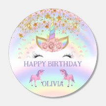 Eenhoornfeest Regenboog 1e verjaardag grillig meis