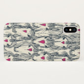 eenhoornliefde indigo roze parel Case-Mate iPhone case (Achterkant (horizontaal))
