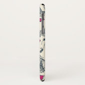 eenhoornliefde indigo roze parel Case-Mate iPhone case (Achterkant/links)