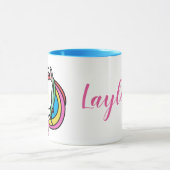 eenhoornnaam mok (Midden)