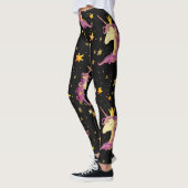 Eenhoornprinses: Waterverf sprookje Leggings (Links)