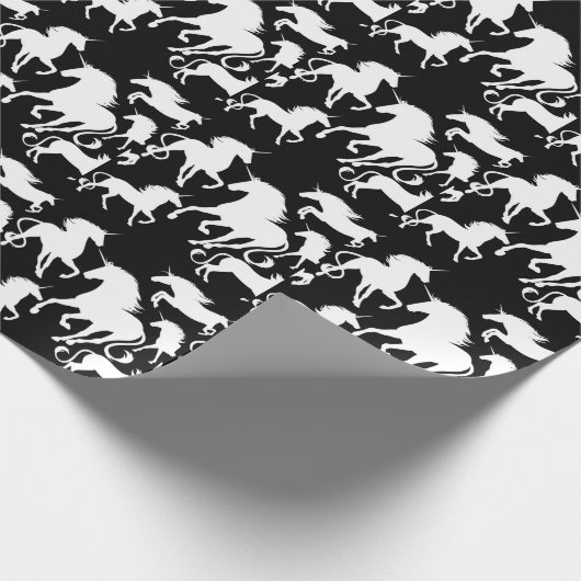 eenhoorns cadeaupapier (Hoek)