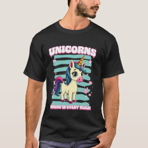 Eenhoorns die in elk rijk schijnen Eenhoorn T-shirt