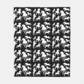 eenhoorns fleece deken (Voorkant)