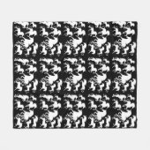 eenhoorns fleece deken (Voorkant (Horizontaal))