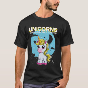 Eenhoorns Glinsterend Sinds Ooit Eenhoorn T-shirt