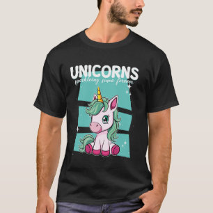 Eenhoorns Glinsterend Sinds Ooit Eenhoorn T-shirt