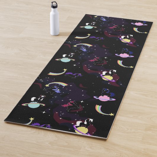 Eenhoorns in Space Yoga Mat (In situ)