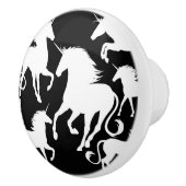 eenhoorns keramische knop (Rechts)