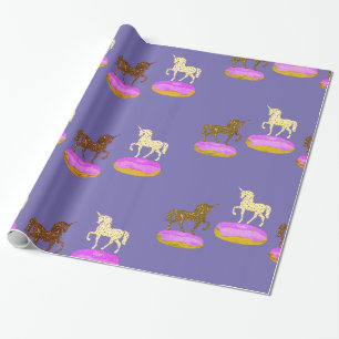 Eenhoorns Masters Donuts Cadeaupapier