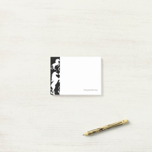 eenhoorns post-it® notes (Op bureau)