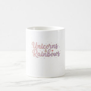 Eenhoorns & Regenbogen Mok
