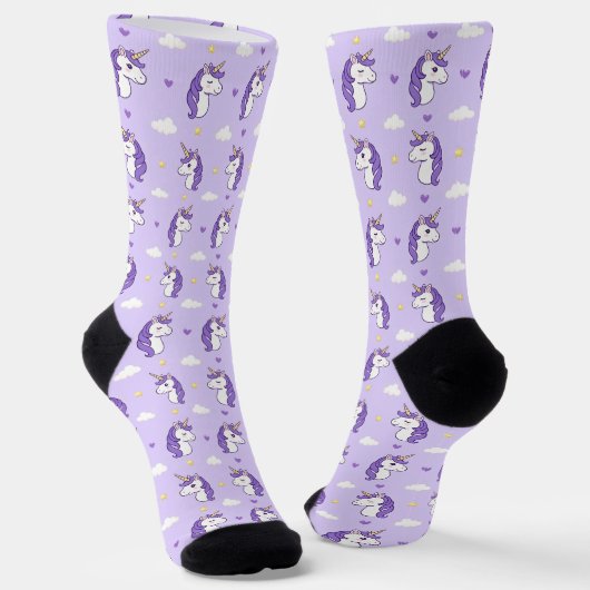 Eenhoorns Sokken (Gebogen)