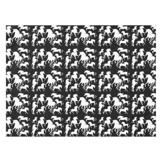 eenhoorns tafelkleed (Voorkant (Horizontaal))