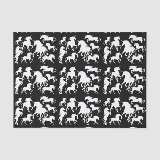 eenhoorns tissuepapier (Voorkant)