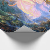 eenhoornvlies cadeaupapier (Hoek)