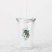 Eenhoring Acryl Drinkbeker (Voorkant)