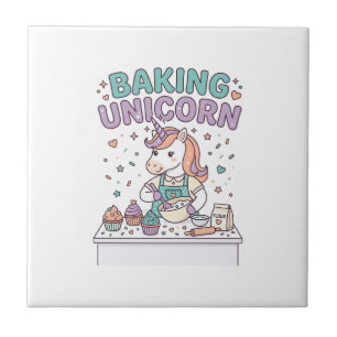 Eenhoring Bakken Eenhoring Trendy Product Grafisch Tegeltje