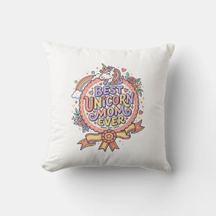Eenhoring Beste Eenhoring Moeder Ooit Whimsical Za Kussen