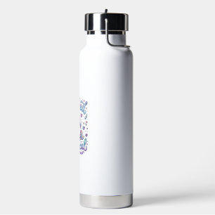 Eenhoring Boek en Magisch Cadeau Idee Typografie D Waterfles