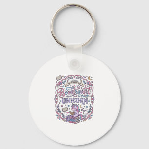 Eenhoring Boekhouder Eenhoring Speels Schattig Cad Sleutelhanger