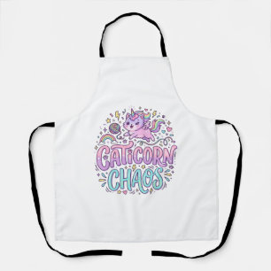 Eenhoring Caticorn Chaos Mooie Pastel Product Graf Schort