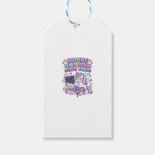 Eenhoring Code Eenhoring Debug Team Charmerende Ma Cadeaulabel (Voorkant)