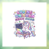 Eenhoring Code Eenhoring Debug Team Charmerende Ma Raamsticker (Vel 3)