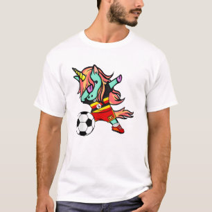 Eenhoring Dab Oeganda Voetbalshirt Oegandese Voetb T-shirt