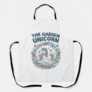 Eenhoring De Tuin Eenhoring Trendy T-Shirt Design_ Schort