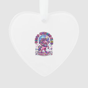 Eenhoring Disco Eenhoring Club Commercieel T-shirt Ornament